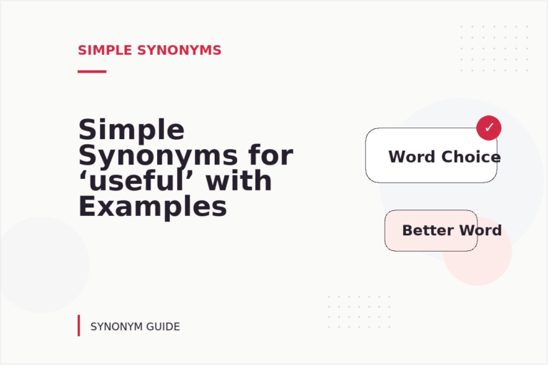 Simple Synonyms for ‘useful’ with Examples Simple Synonyms for ‘useful’ with Examples