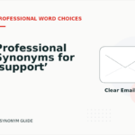 Professional Synonyms for ‘support’