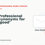 Professional Synonyms for ‘good’