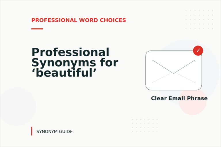 Professional Synonyms for ‘beautiful’ Professional Synonyms for ‘beautiful’