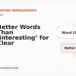 Better Words Than ‘interesting’ for Clear Writing