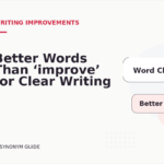 Better Words Than ‘improve’ for Clear Writing