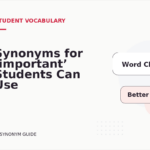 Synonyms for ‘important’ Students Can Use
