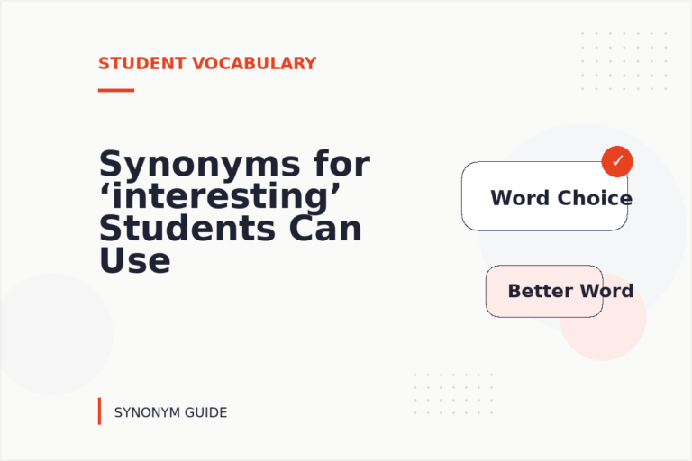 Synonyms for ‘interesting’ Students Can Use Synonyms for ‘interesting’ Students Can Use