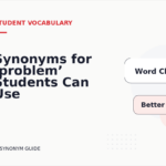 Synonyms for ‘problem’ Students Can Use