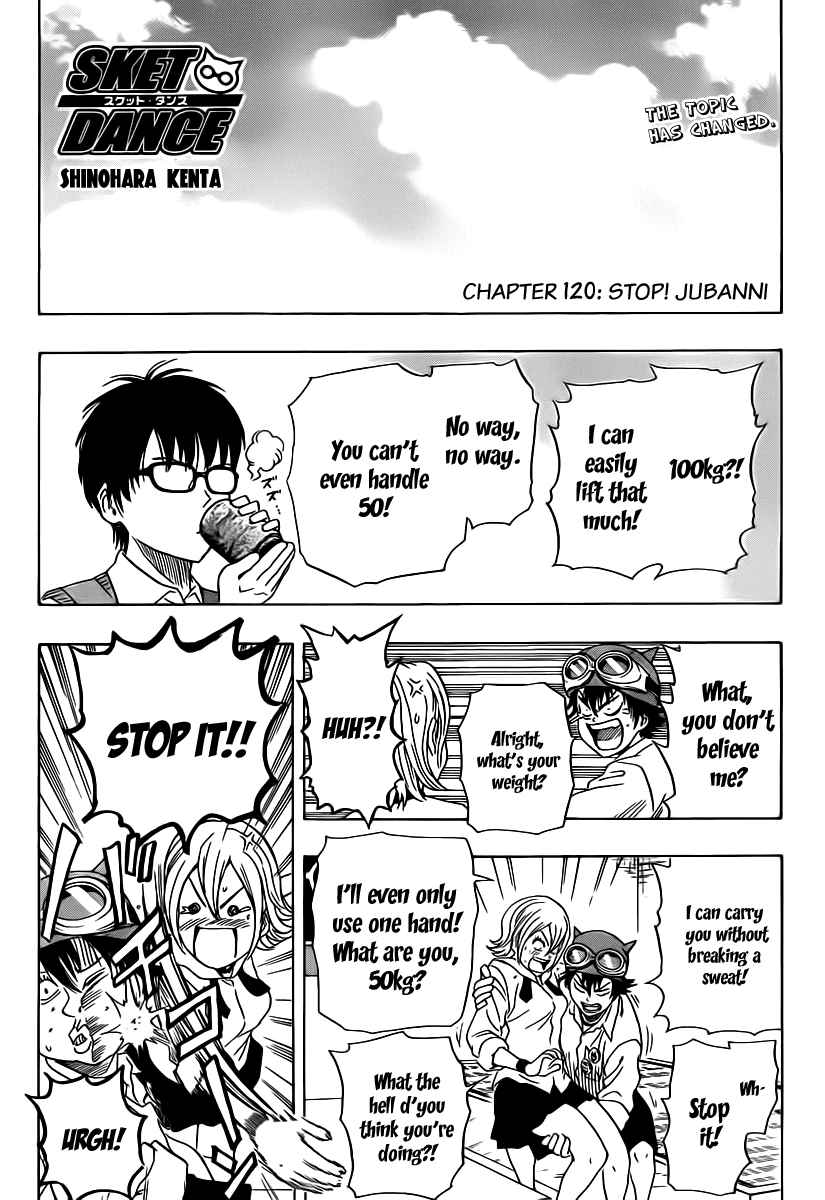 Sket Dance Chapter 120 Page 2
