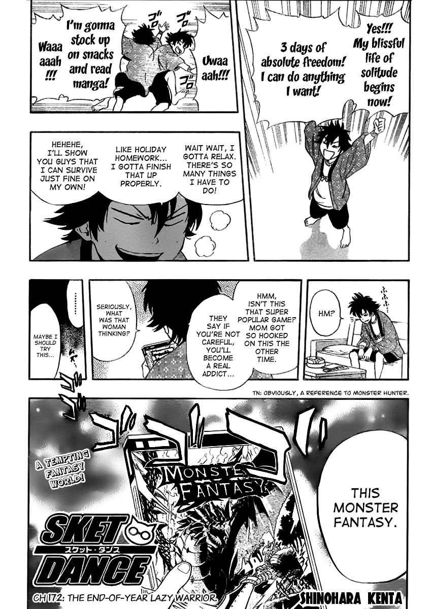 Sket Dance Chapter 172 Page 4